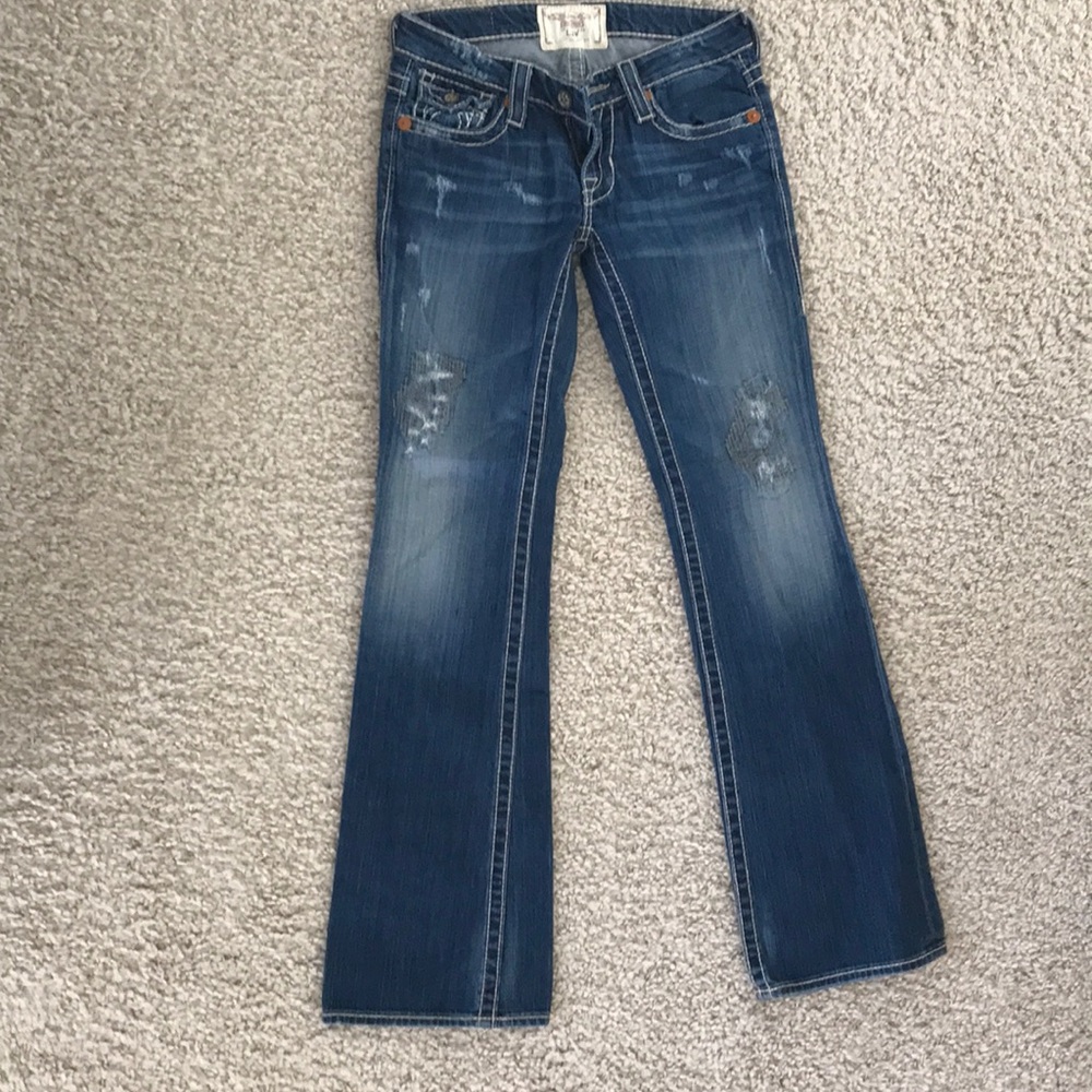 Big star Liv 26 regular inseam is 30